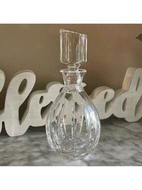 Cut glass decanter aperitif